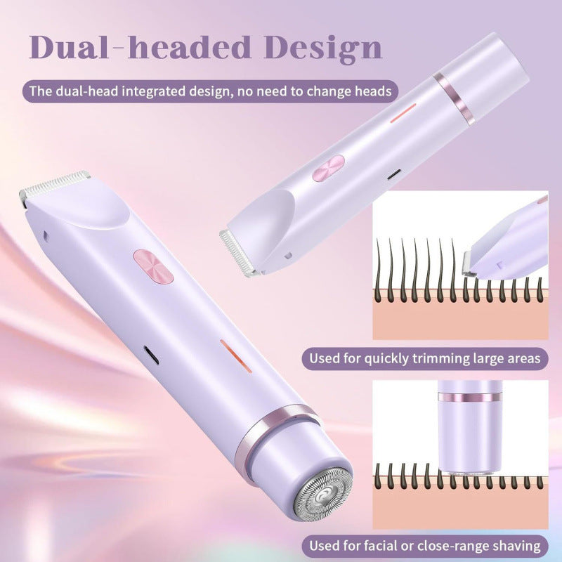 Dual Head Electric Painless Hair Shaver