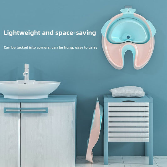 Hair washing & drying device