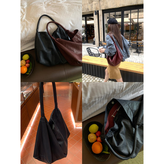 Soft Leather Tote Bag