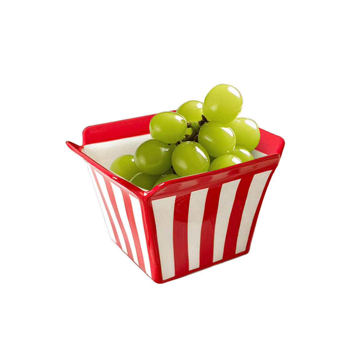 Porcelain Square Snack Bowl