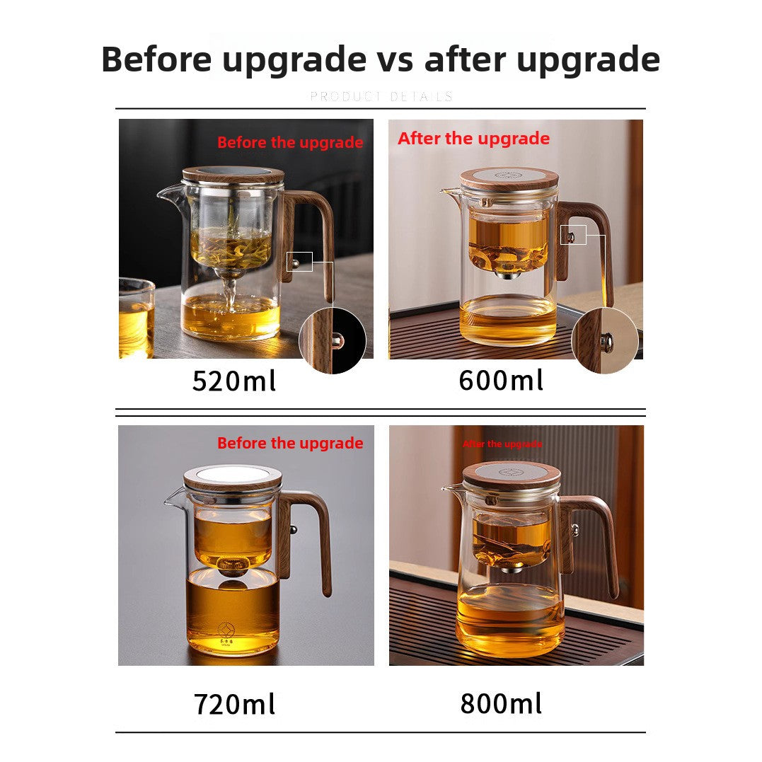 Magnetic suction tea cup