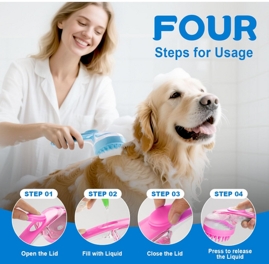 Easy Pet Bathing Brush