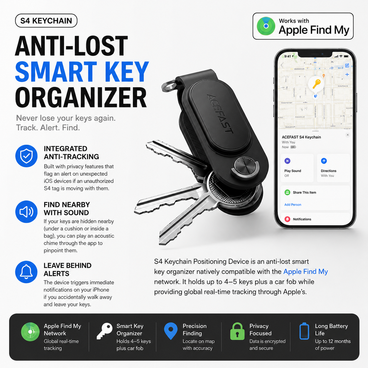 Smart Keychain Tracker