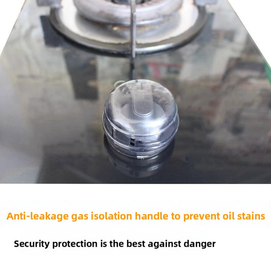 Gas stove knob protection