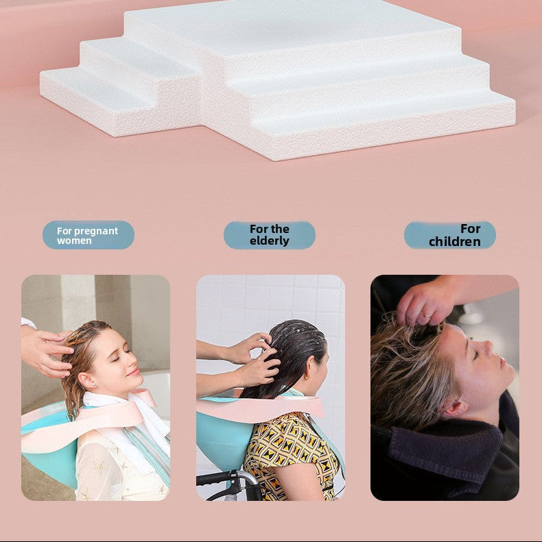 Hair washing & drying device