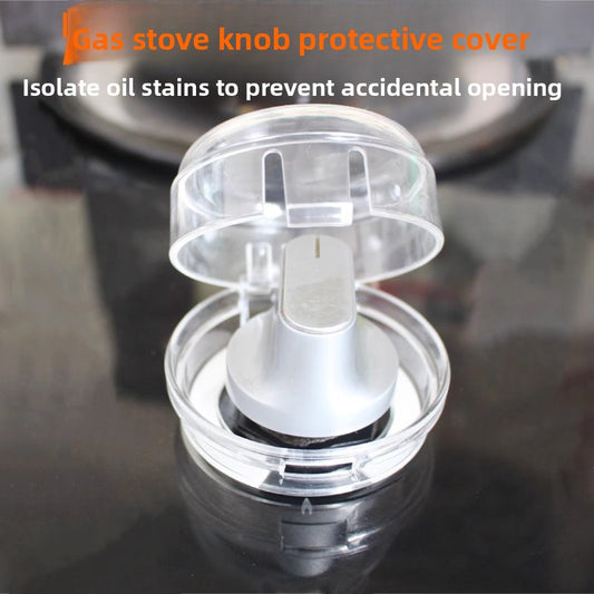 Gas stove knob protection