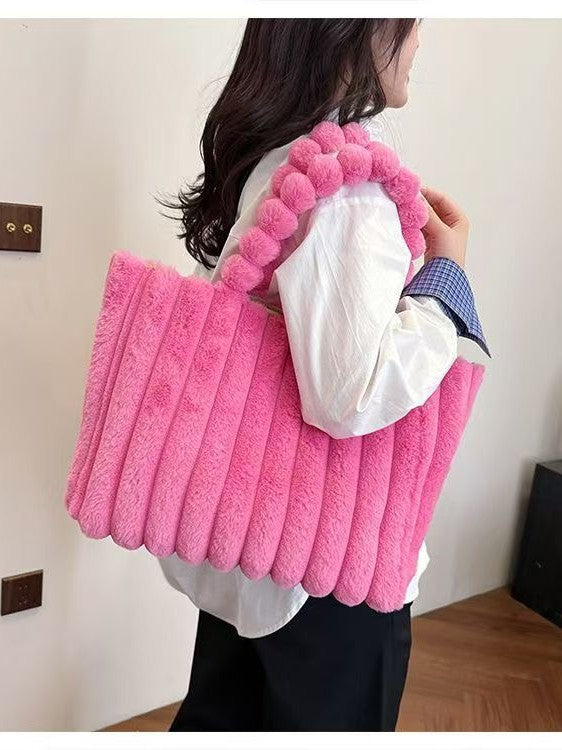 Plush Tote Bag
