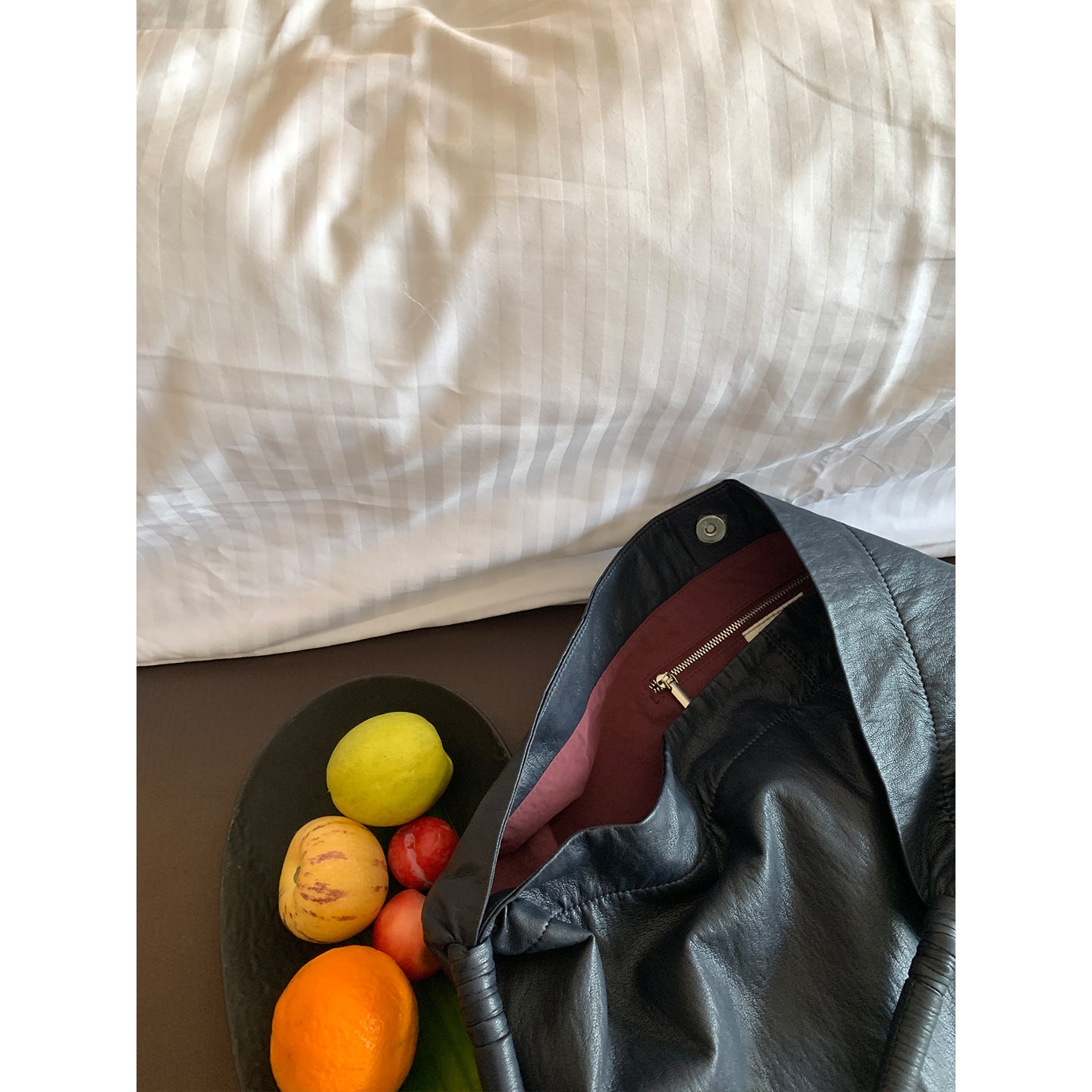 Soft Leather Tote Bag