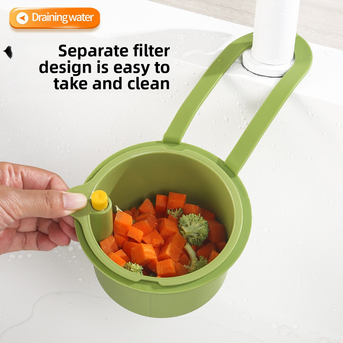 Hanging Sink Drain Basket