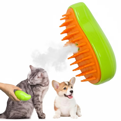 2pcs Pet Brush for Massage and Grooming