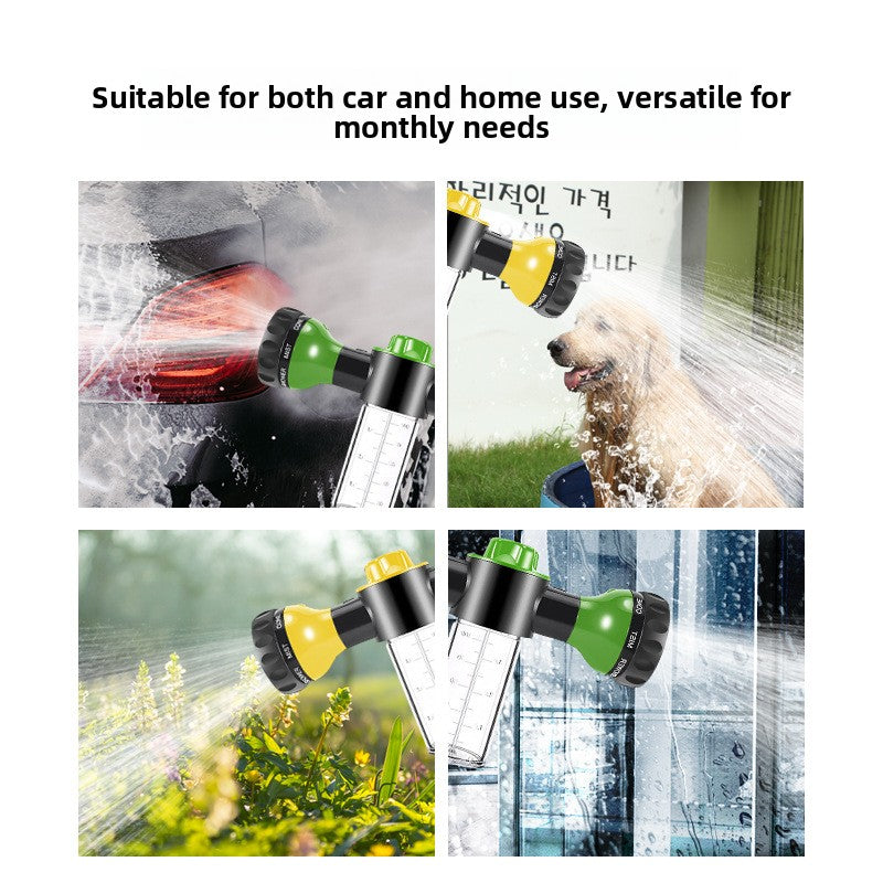 High-pressure wash water gun