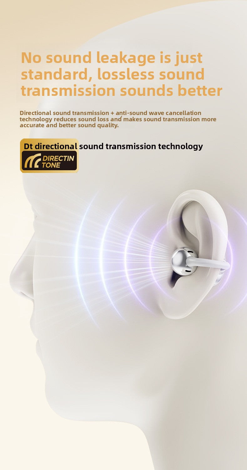 Bluetooth earphones, clip-on style