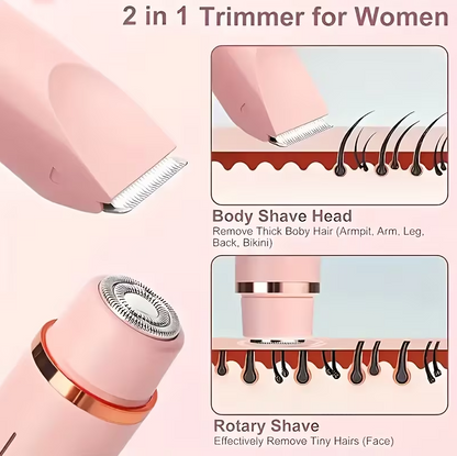 Dual Head Electric Painless Hair Shaver