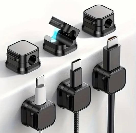 Magnetic Cable Organizer 6 Pack