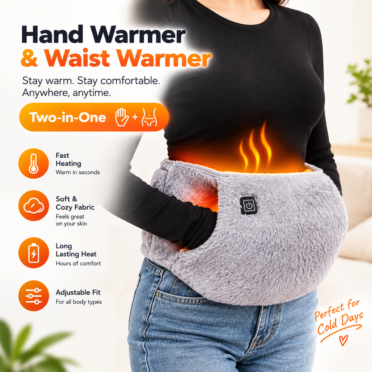 Electric Heated Waist Belt