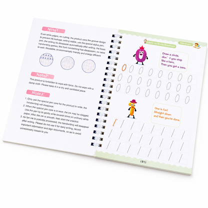 English Handwriting Practice Book