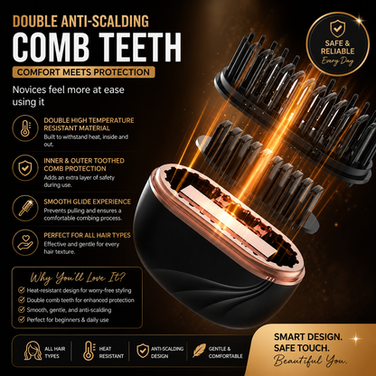 Mini Hair Straightening Comb