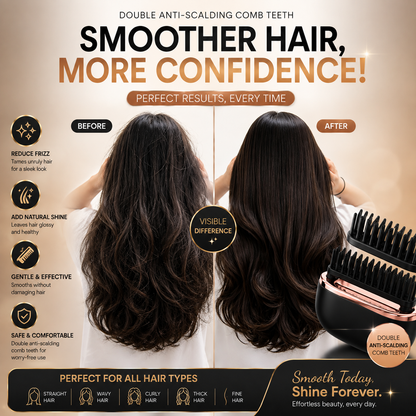 Mini Hair Straightening Comb