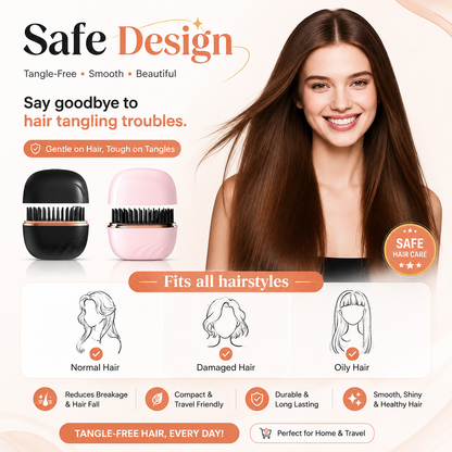 Mini Hair Straightening Comb
