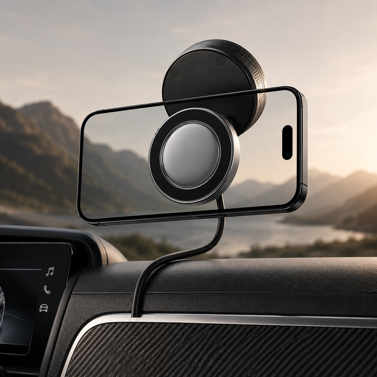 Magnetic Phone Holder with Wireless charger