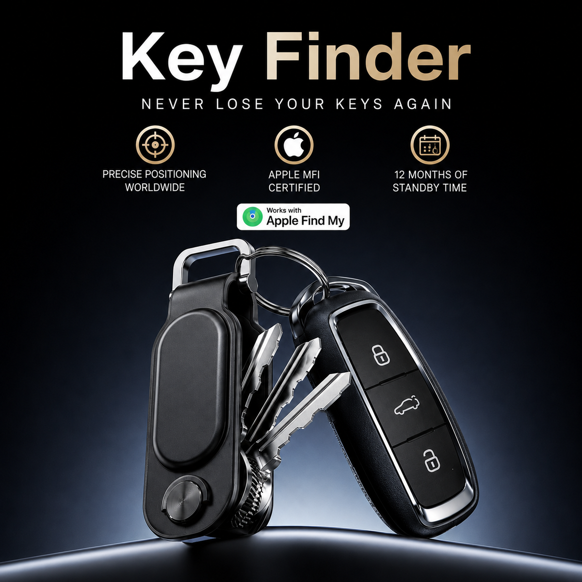 Smart Keychain Organizer Tracker