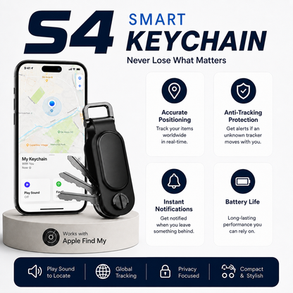 Smart Keychain Organizer Tracker