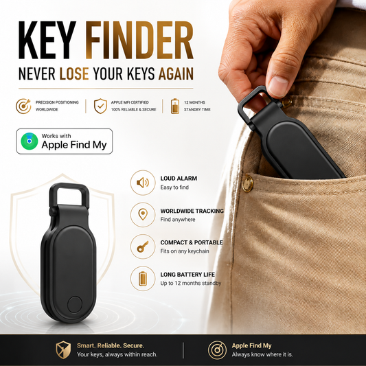Smart Keychain Organizer Tracker