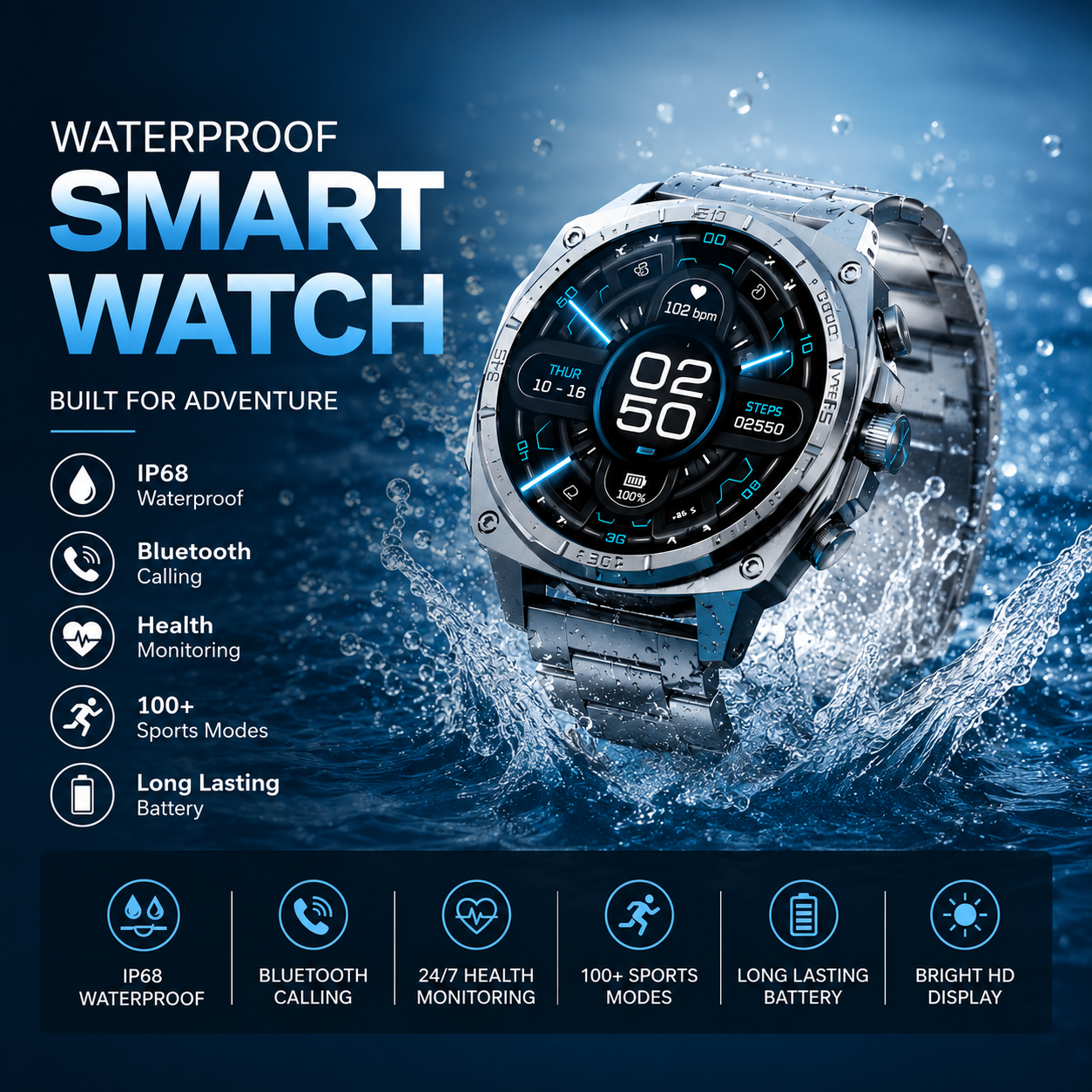 Strive MT68 Smart Watch