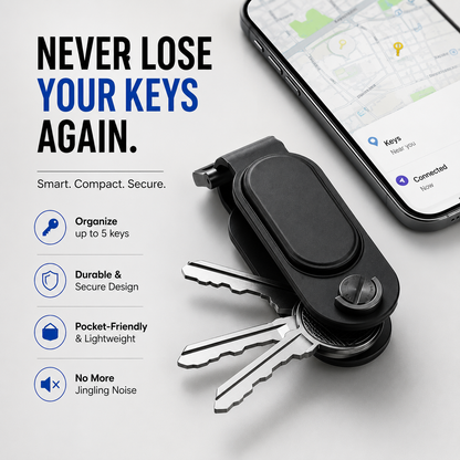 Smart Keychain Organizer Tracker