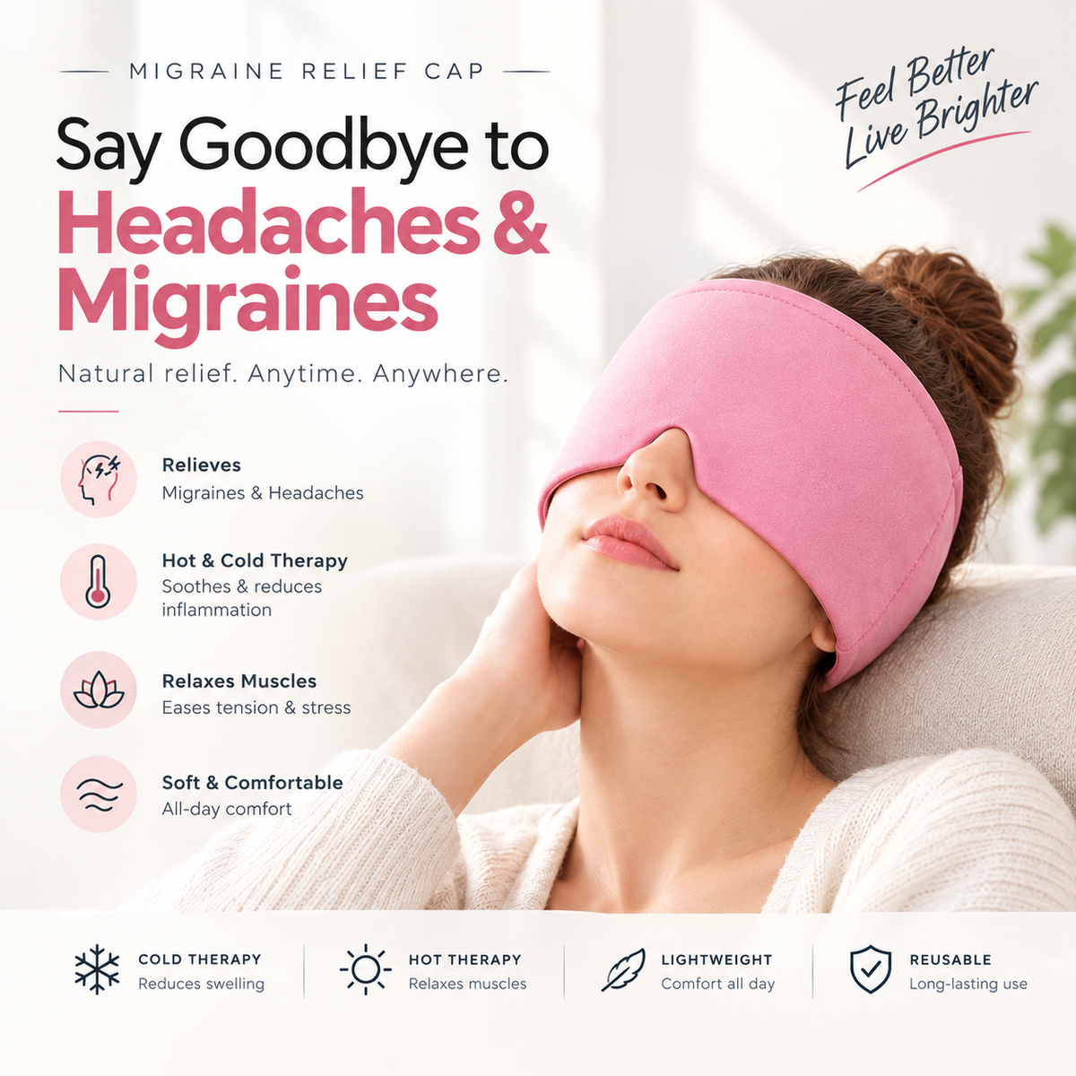 Migraine Relief Cap