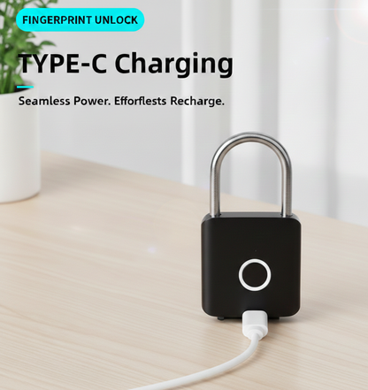 Intelligent fingerprint padlock