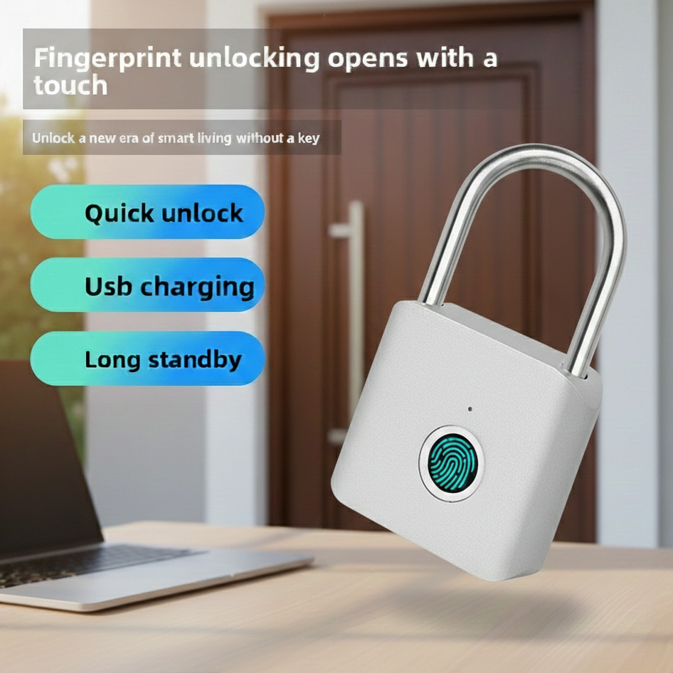 Intelligent fingerprint padlock