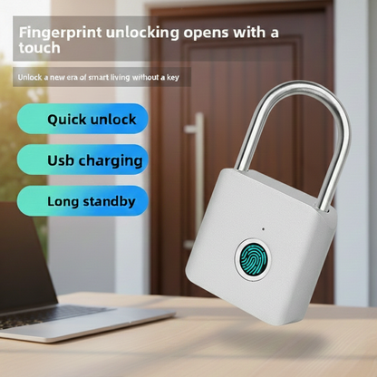 Intelligent fingerprint padlock