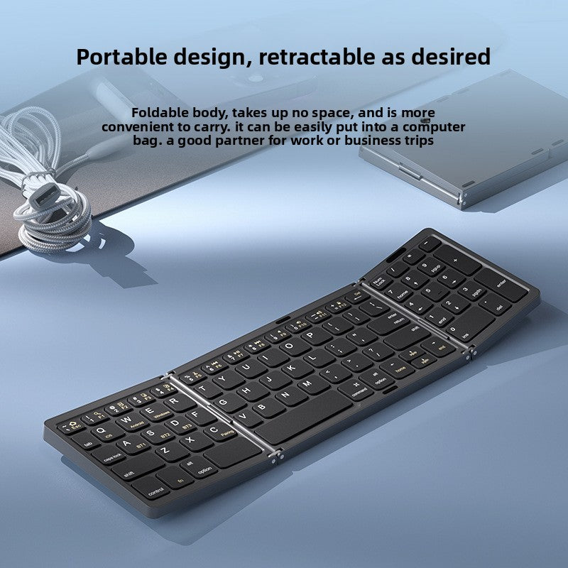 Folding keyboard