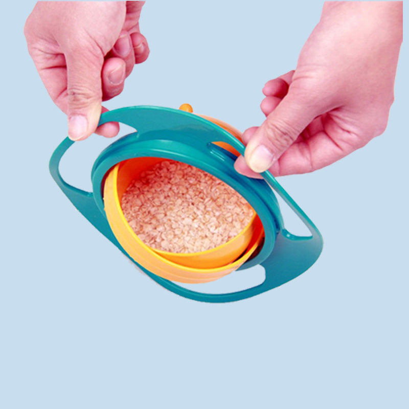 Anti-Spill Gyro Bowl for Kids