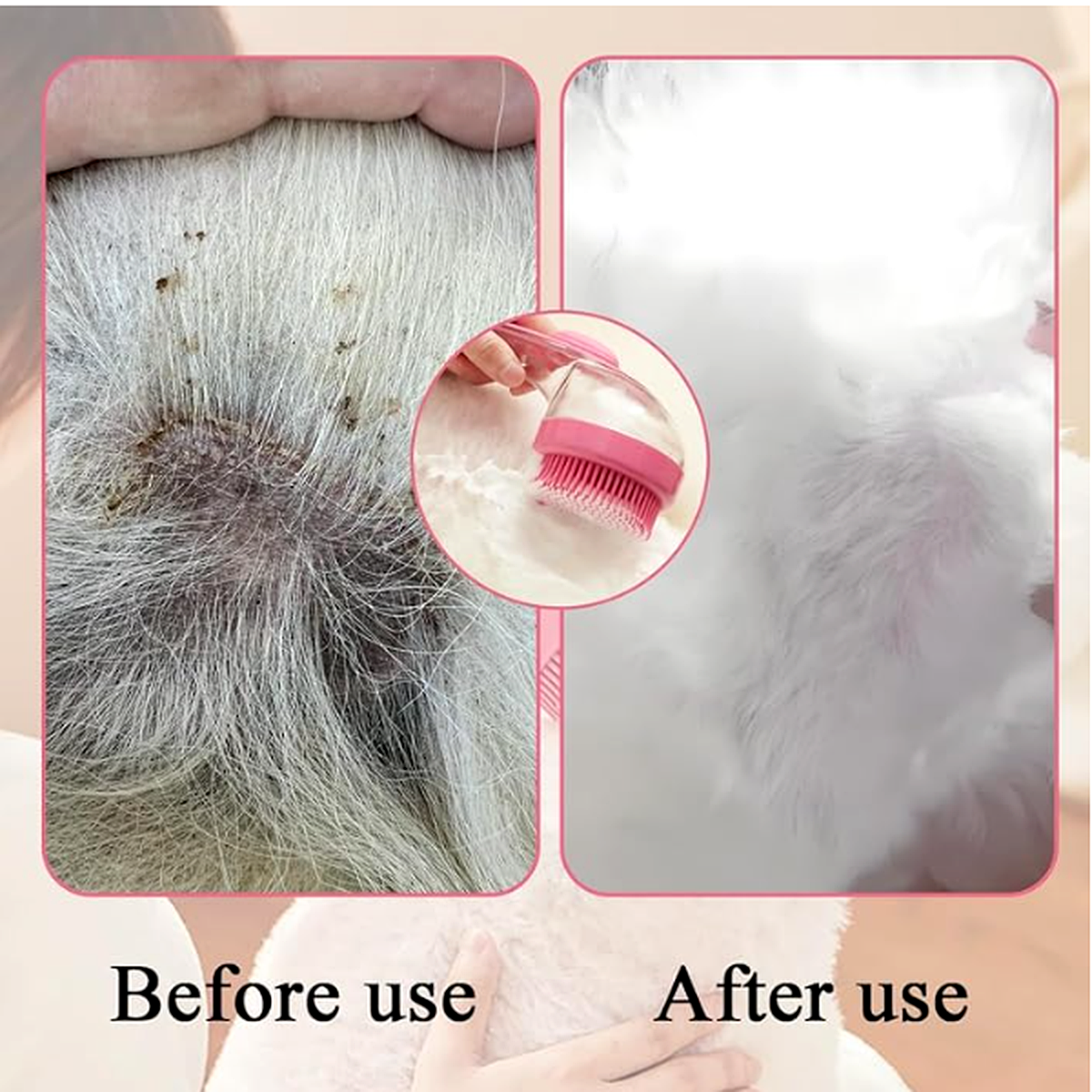 Easy Pet Bathing Brush